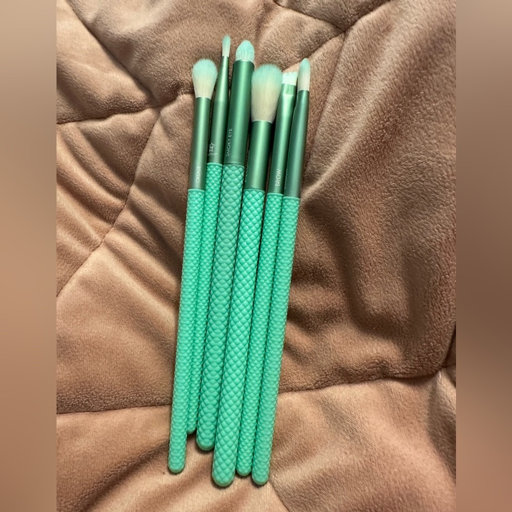 MODA Mint Green Makeup Brush Set